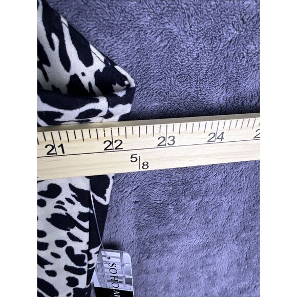 Soho Apparel LTD Women’s Dress Size 20W Animal PrintSleeveless Leopard “NO BELT” - Picture 7 of 10